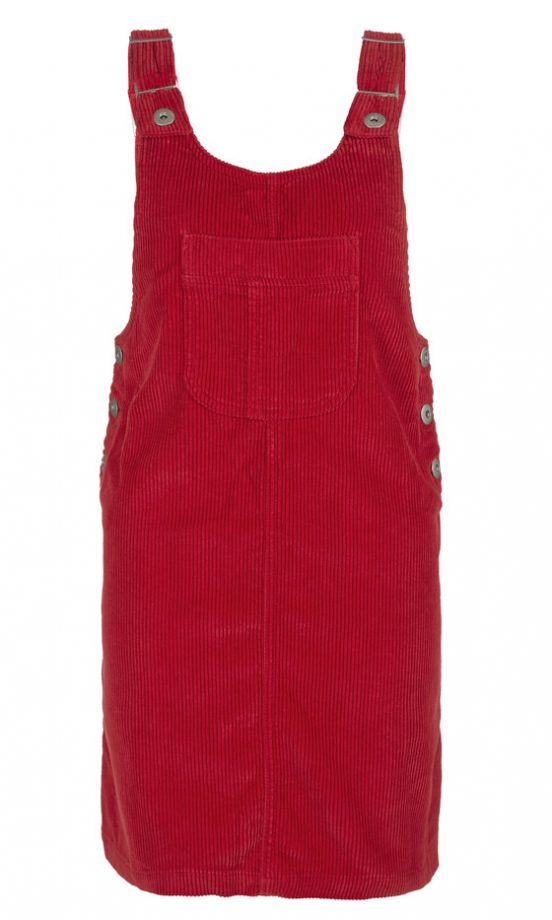 Primark AW13 Collection: Red Dungaree Dress