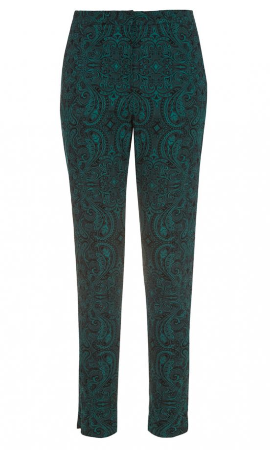Primark AW13 Collection: Green Printed Trousers