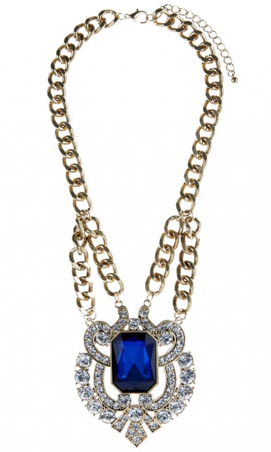 Primark AW13 Collection: Sapphire Necklace, £8