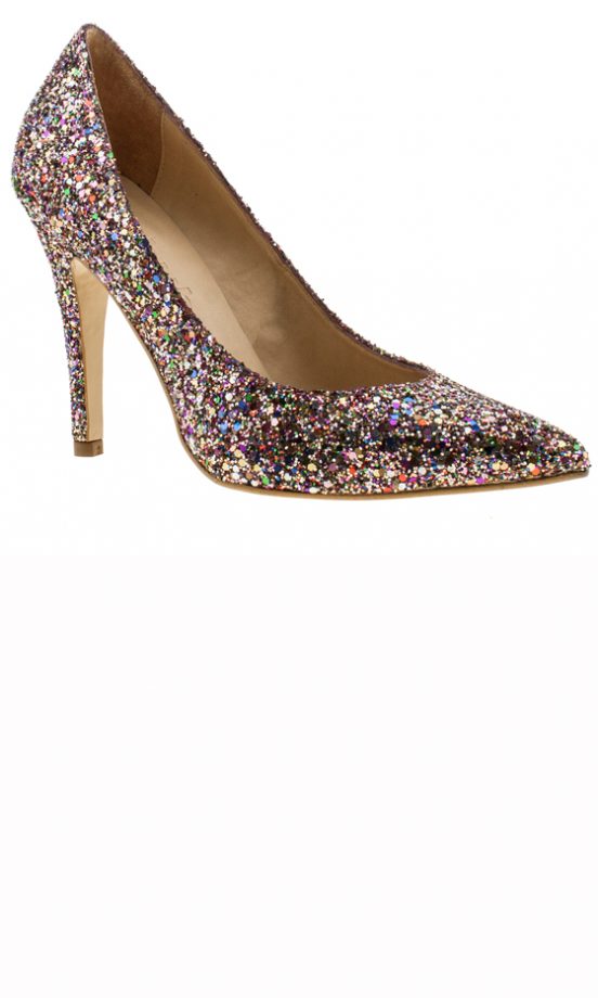 Schuh AW13 Collection: Rainbow Glitter Heels