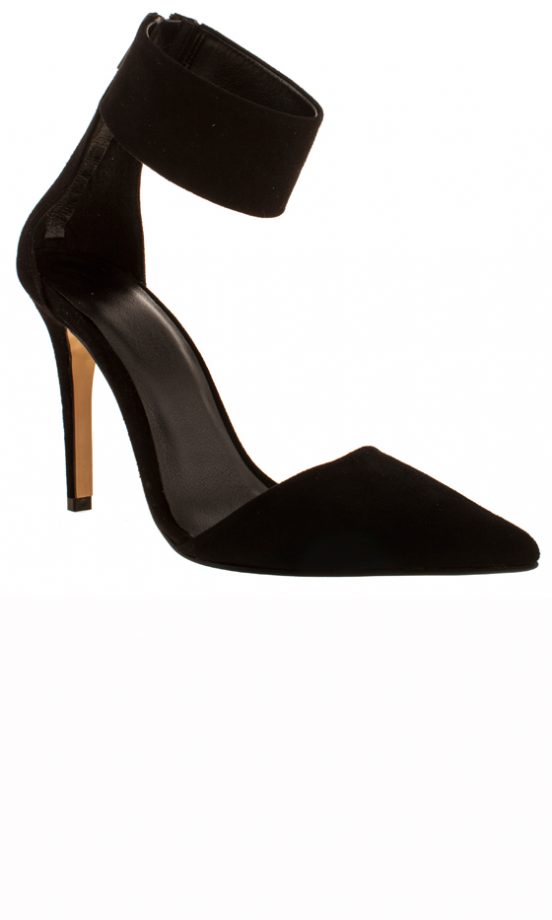 Schuh AW13 Collection: Black Ankle Strap Heels