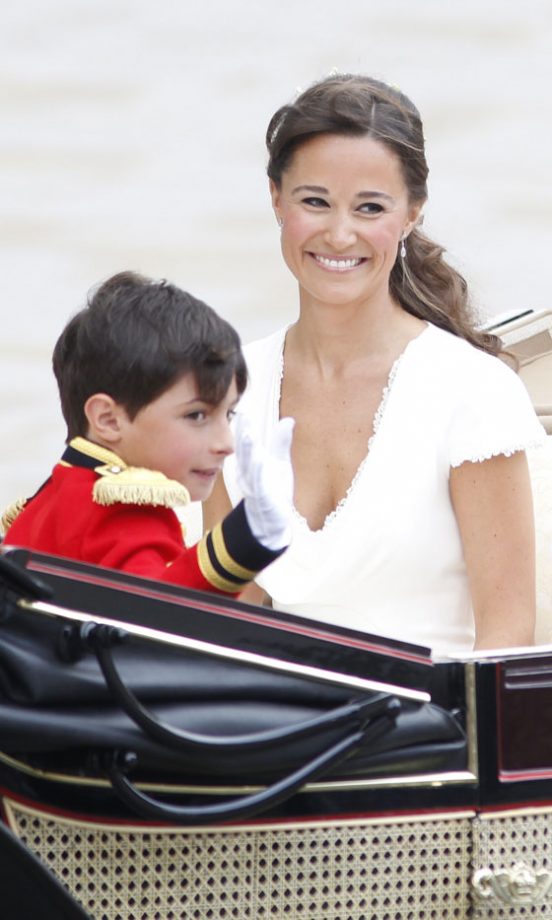 Pippa Middleton Was The Picture Of Elegance In Her Alexander McQueen Creation At Kate Middleton And Prince William’s Royal Wedding, 2011