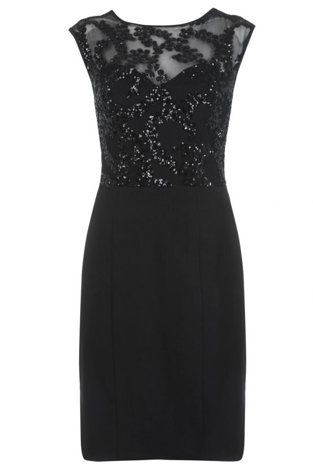 Miss Selfridge Sequin Stretch Dress, £45