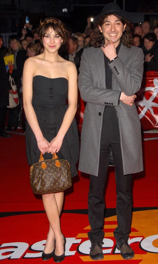Alexa Chung With Alex Zane At The Brit Awards, 2007