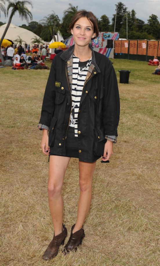 Alexa Chung At The V Festival, August 2008