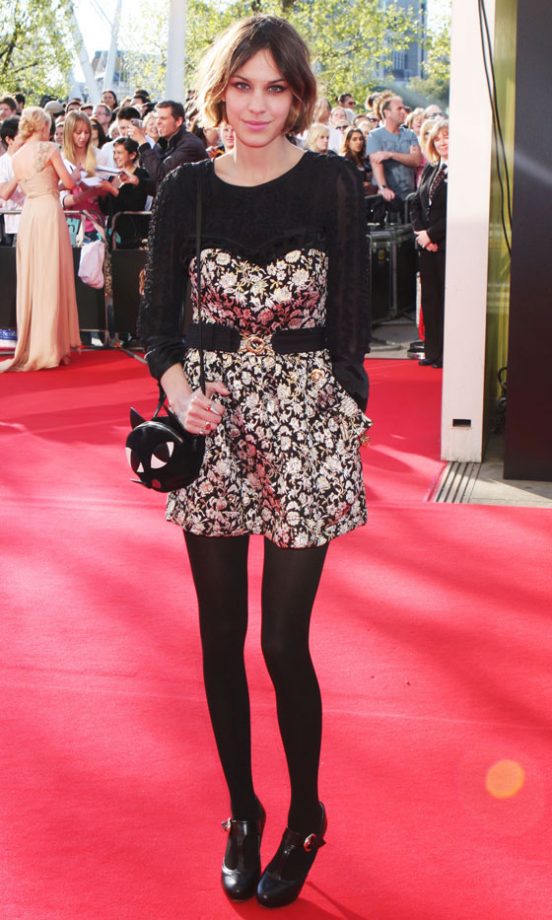 Alexa Chung At The BAFTAs, 2009