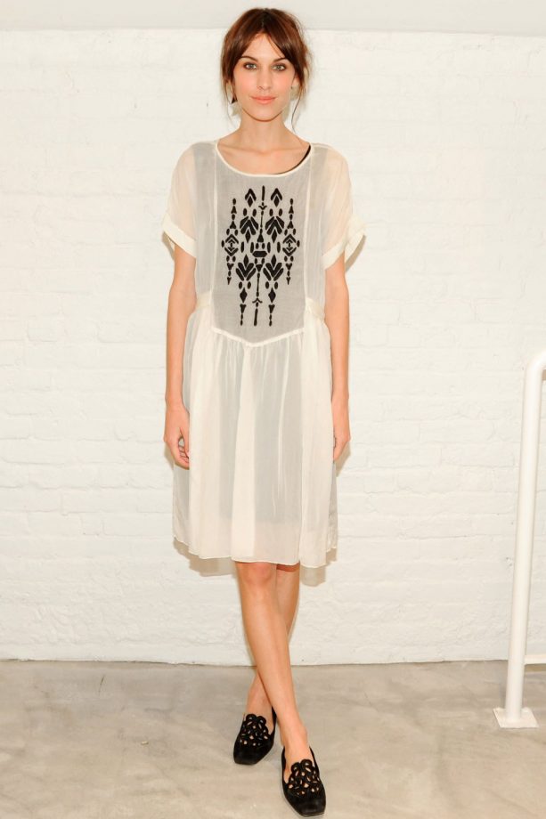 Alexa Chung At The Pas De Clais Launch in Soho, New York, April 2013