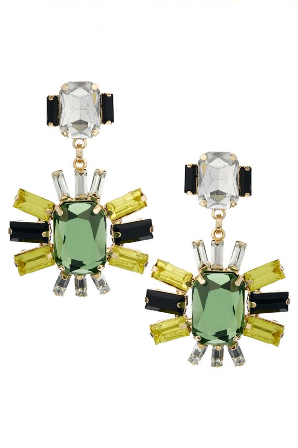 Asos Love Rocks Burst Chandelier Earrings, £35