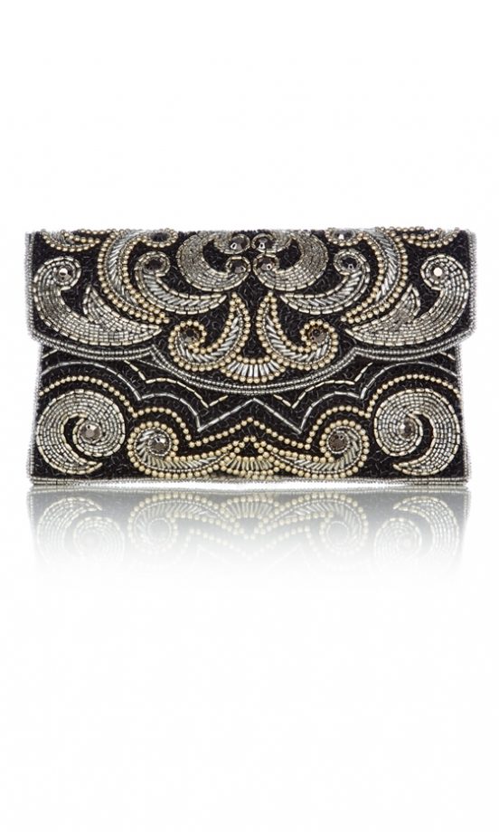 Matalan Baroque Beaded Clutch, £15