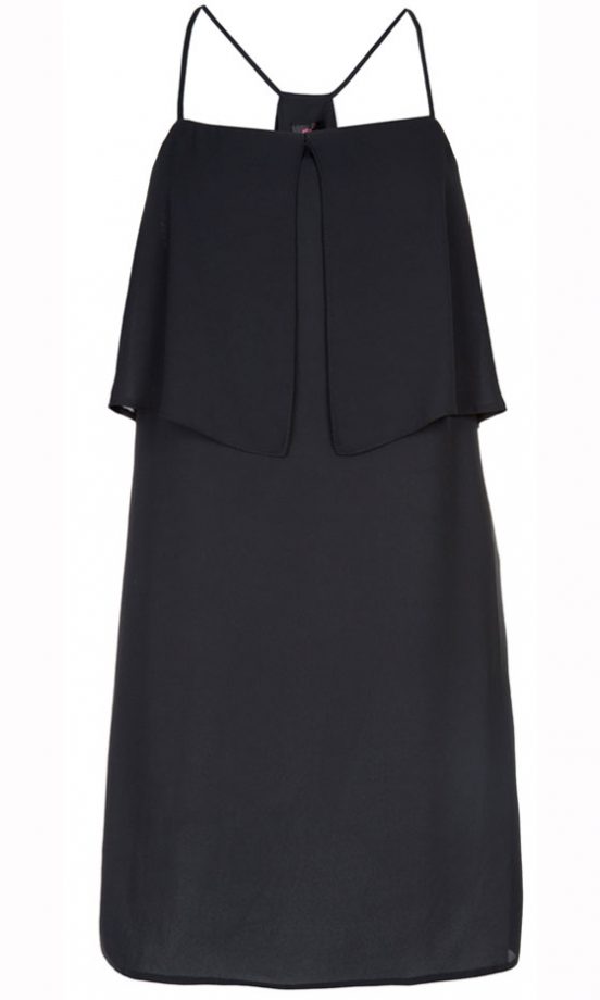 New Look Party Collection: Black Crepe Dress, £17.99