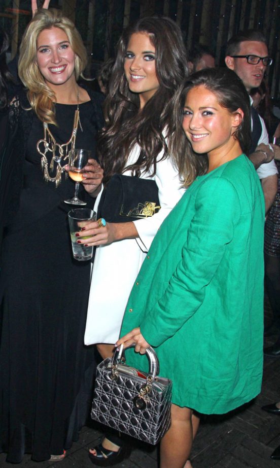 Cheska Hull, Binky Felstead And Louise Thompson At The Big Smoke's Launch Party In London, 2013