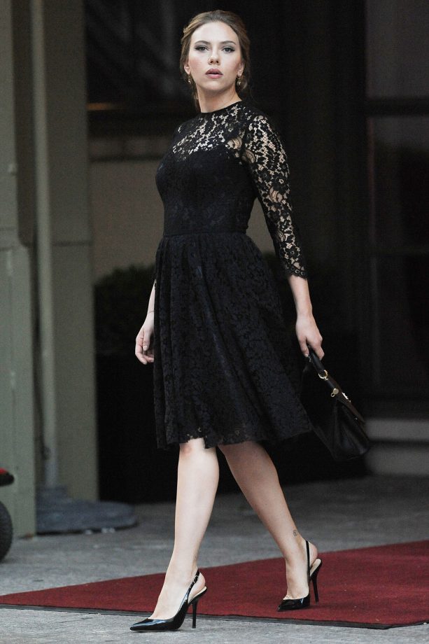 Scarlett Johansson and Matthew McConaughey Film The Dolce and Gabbana Commerical, 2013