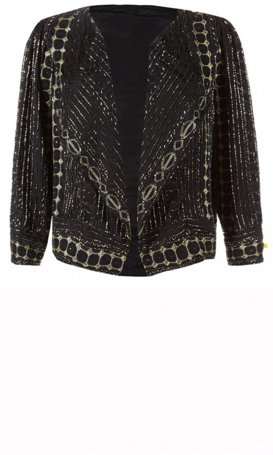 New Look Party Collection: Embroided Beaded Bed Jacket, £59.99