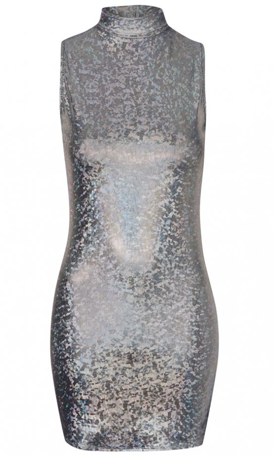 G21 Talent Iridescent Roll Neck Dress, £18