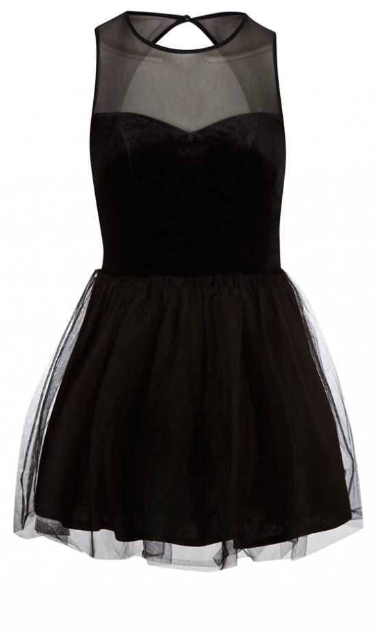 G21 Velvet Tulle Dress, £22