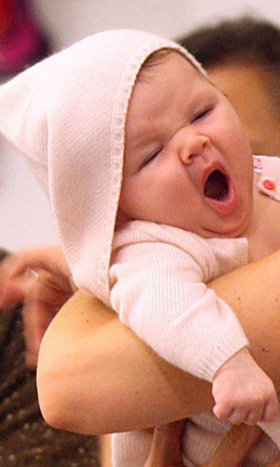 Harper Beckham: The Brood's Youngest Bub Seriously Knows How To Pull At The Heartstrings. Adorable, 2011