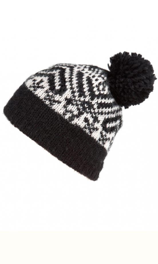 Matalan Heart Fairisle Beanie, £6