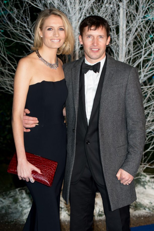 James Blunt And Sofia Wellesley At The Winter Whites Gala