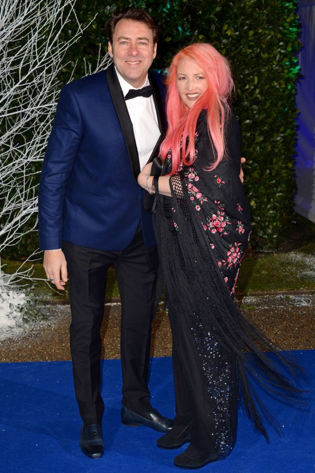 Jonathan Ross And Jane Goldman At The Winter Whites Gala