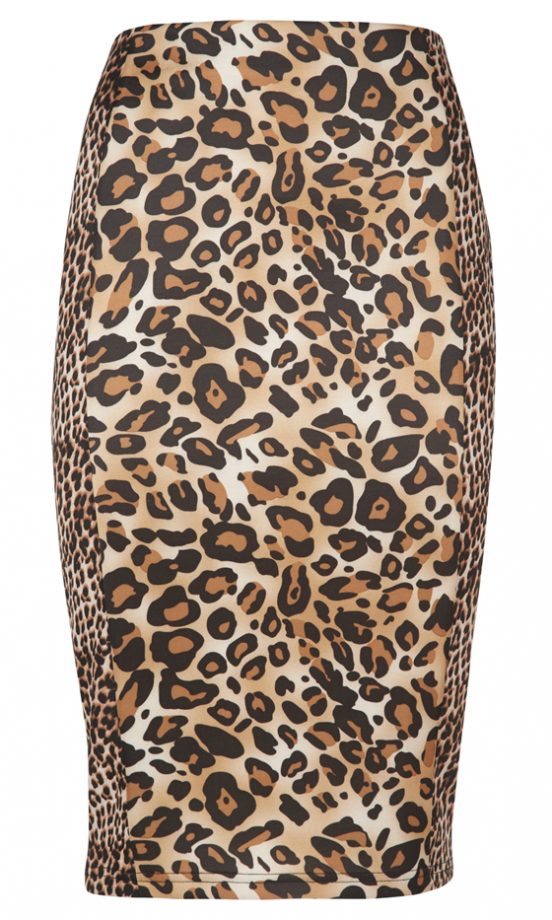 Matalan Leopard Print Scuba Skirt, £14