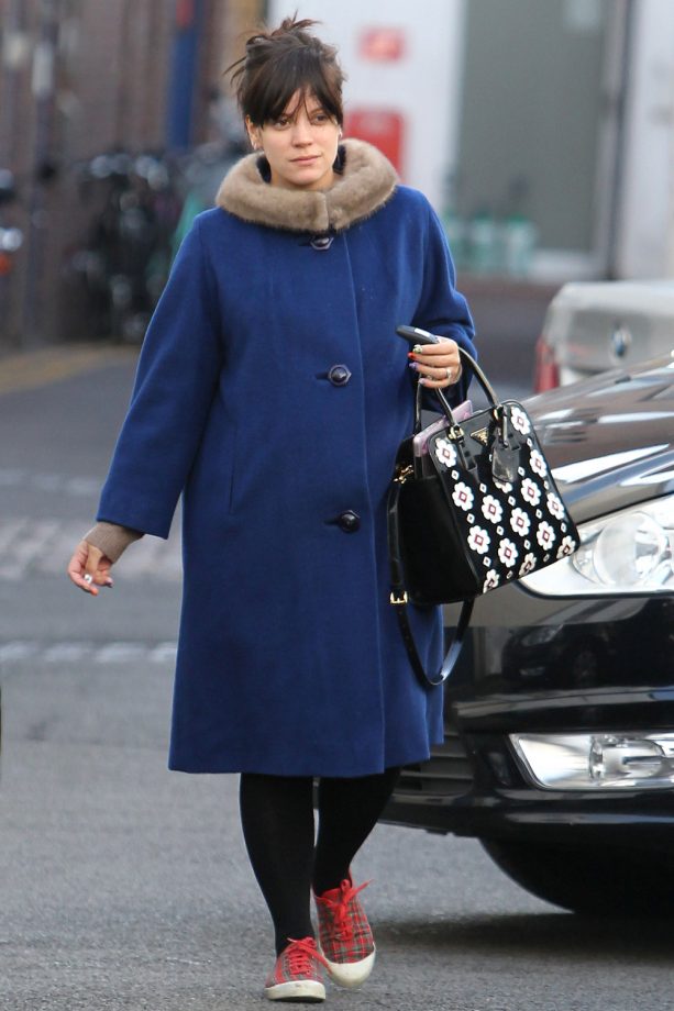 Lily Cooper Out And About In London, October 2012