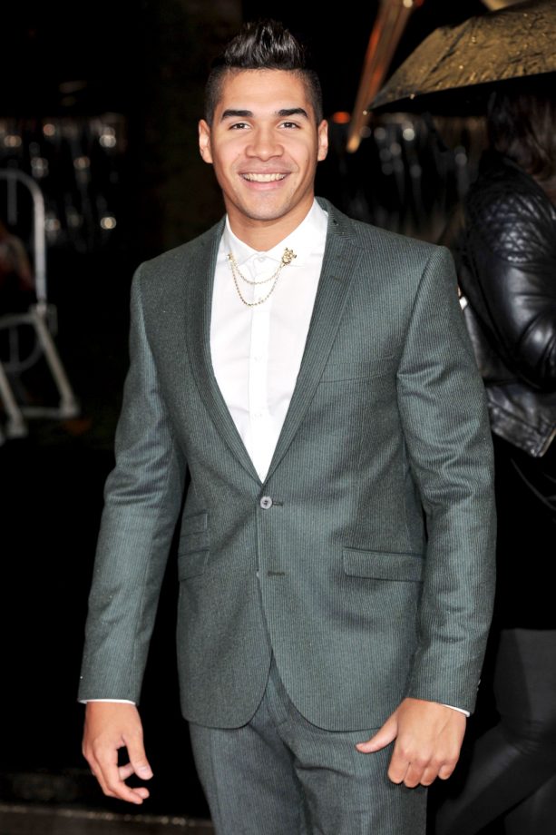 Louis Smith Flashes A Smile At The Hunger Games Premiere In London, 2013