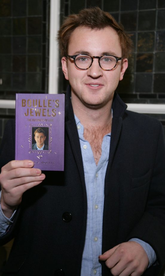 Francis Boulle Signs Copies Of 'Boulle's Jewels: The Business Of Life' in Reading, 2012