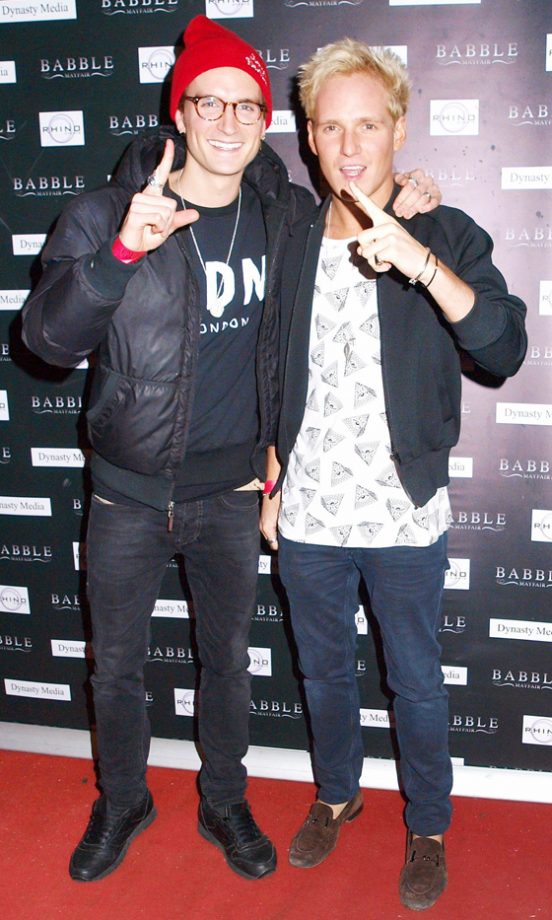Oliver Proudlock And Jamie Laing At The Made In Chelsea Wrap Party, 2012
