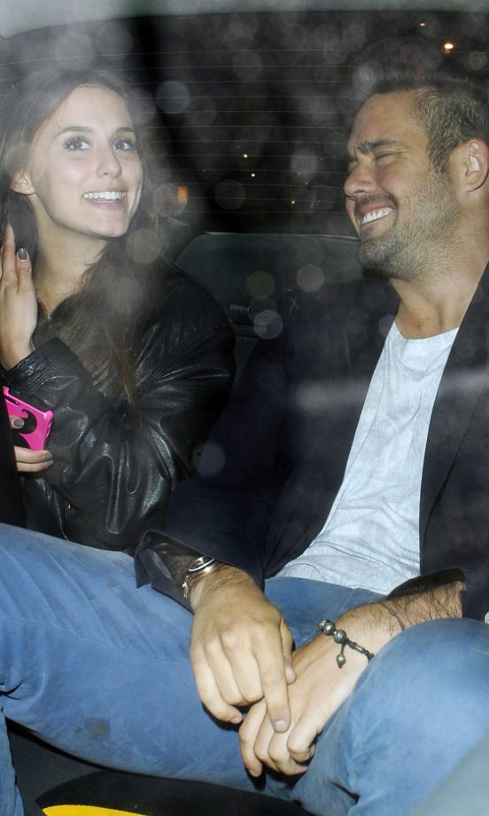 Lucy Watson And Spencer Matthews At Beaufort House In London, 2013