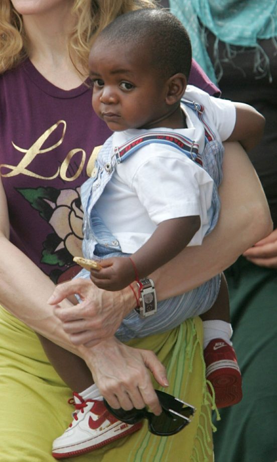 David Banda: Madonna's Boy Rocks Diddy Nike Air's Like A Dude, 2007