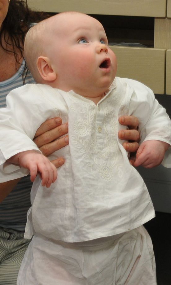 Henry Driver: Minnie Driver's Boy Looks Shocked! Maybe He's Just Been Told He's Made It In To LOOK's Cutest Celebrity Babies. Yep, That's Definitely It, 2009