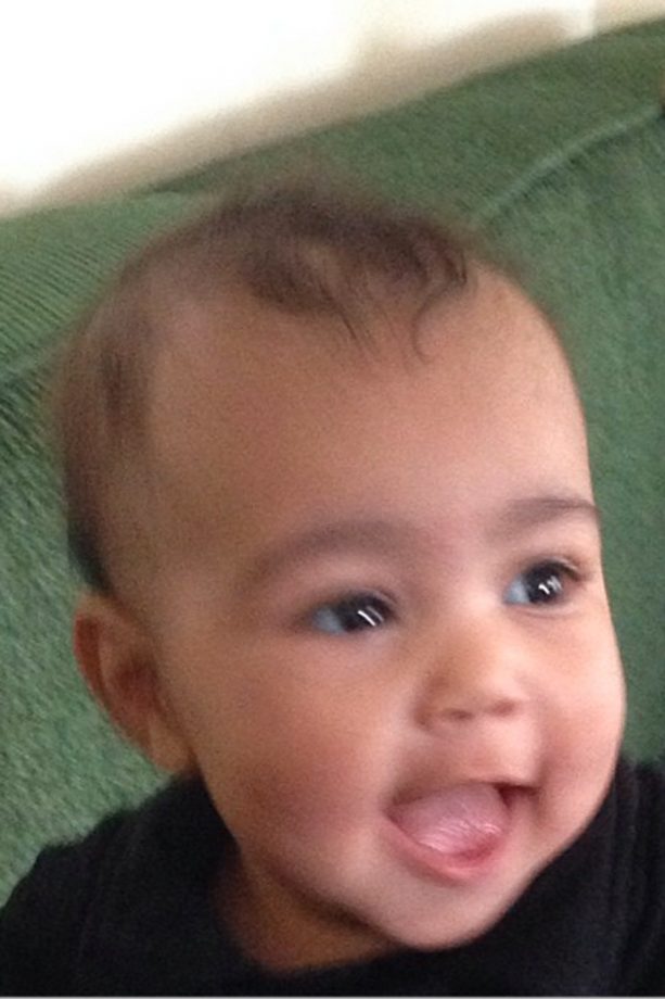 North West: Kim And Kanye's Cute Creation Has Definitely Got Kim's Looks