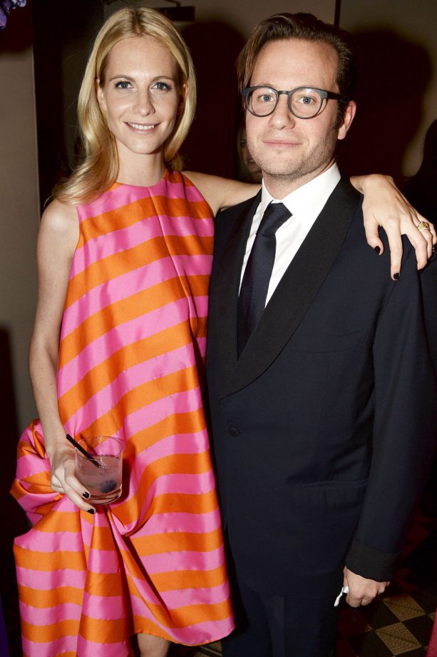 Poppy Delevingne Cuddles Up To A Friend At The Sugarplum Ball In London, 2013