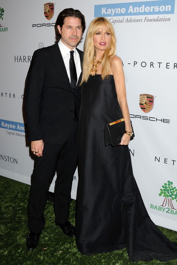 Rachel Zoe And Rodger Berman Go Matching In Black At The Baby2Baby Gala in LA, November 2013