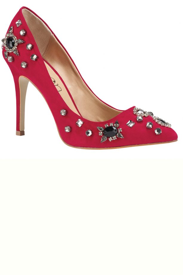 BANK Fashion Ribbon Jewel Shoe