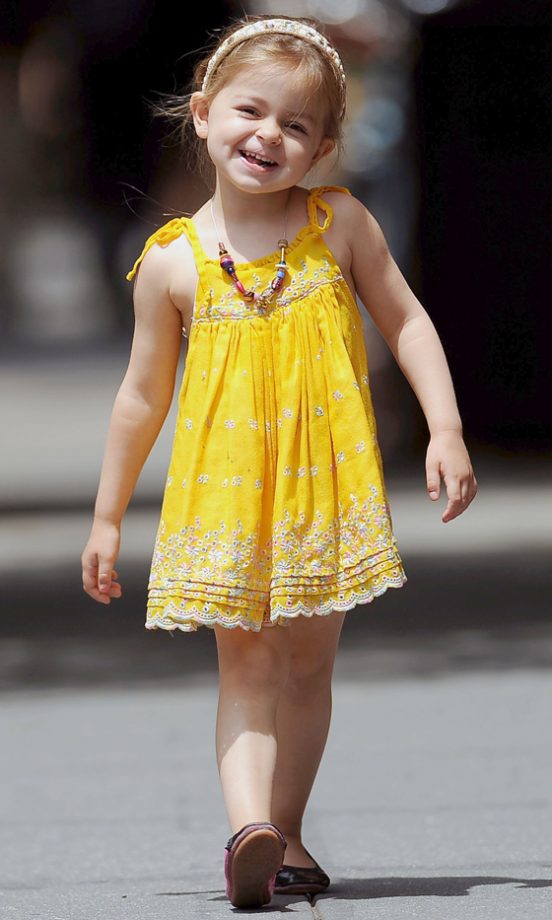 Tabitha Broderick: SJP And Matt Broderick's Daughter Loves The Spotlight, But Not As Much As We Love Her Cheeky Little Chops, 2013