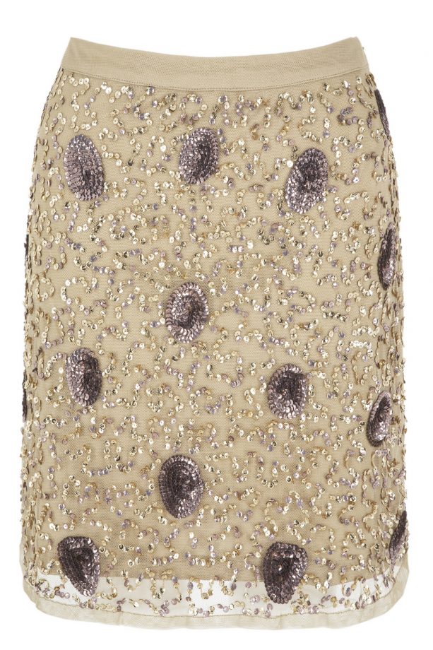 Very Definitions Sequin Mini Skirt, £35
