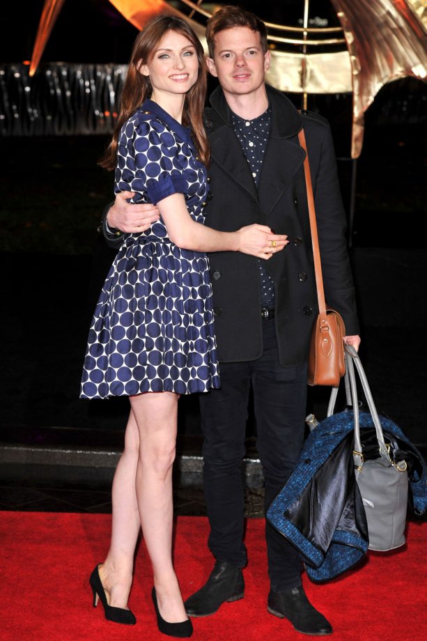 Sophie Ellis-Bextor And Hubby Richard Jones Come Prepared To The Hunger Games Premiere In London, 2013