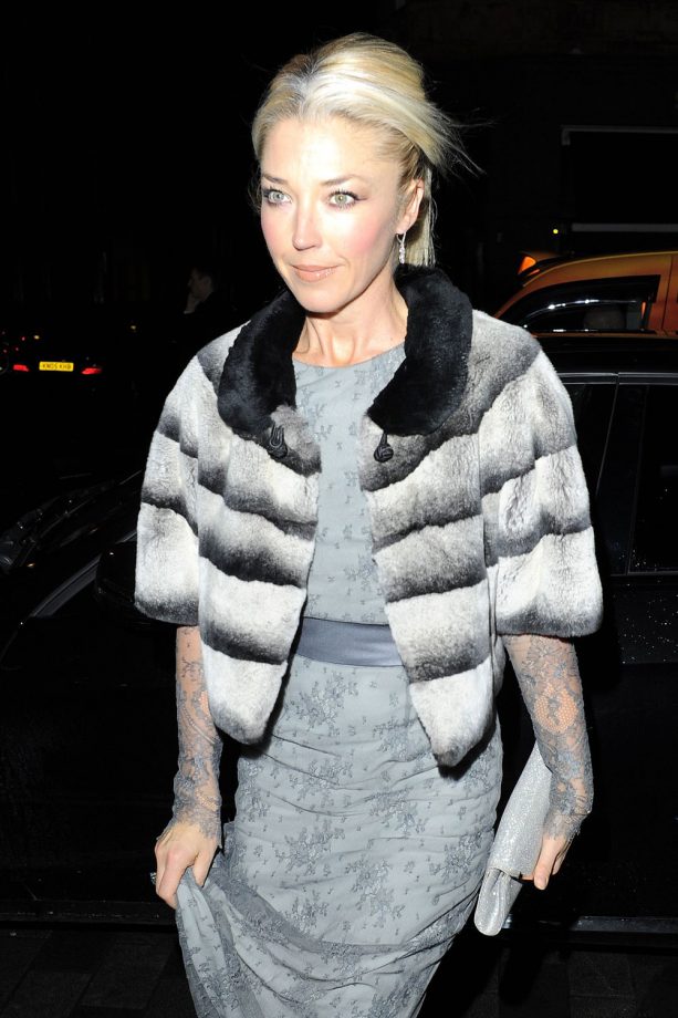Tamara Beckwith Is Glam In Grey At The Sugarplum Ball In London, 2013