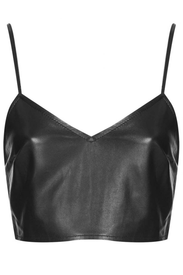 Topshop Leather Bralet, £45