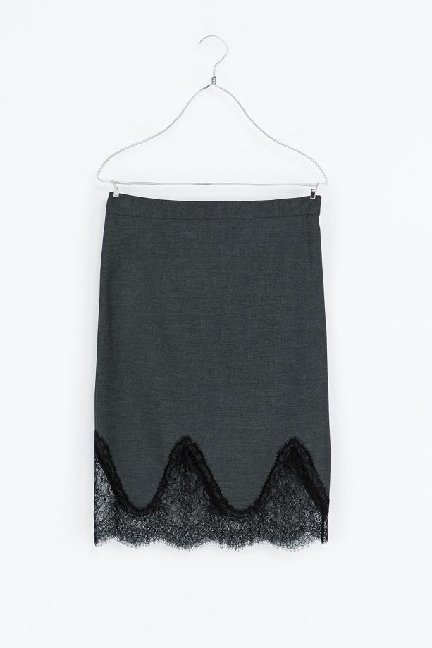 Zara Lace Pencil Skirt, £25.99