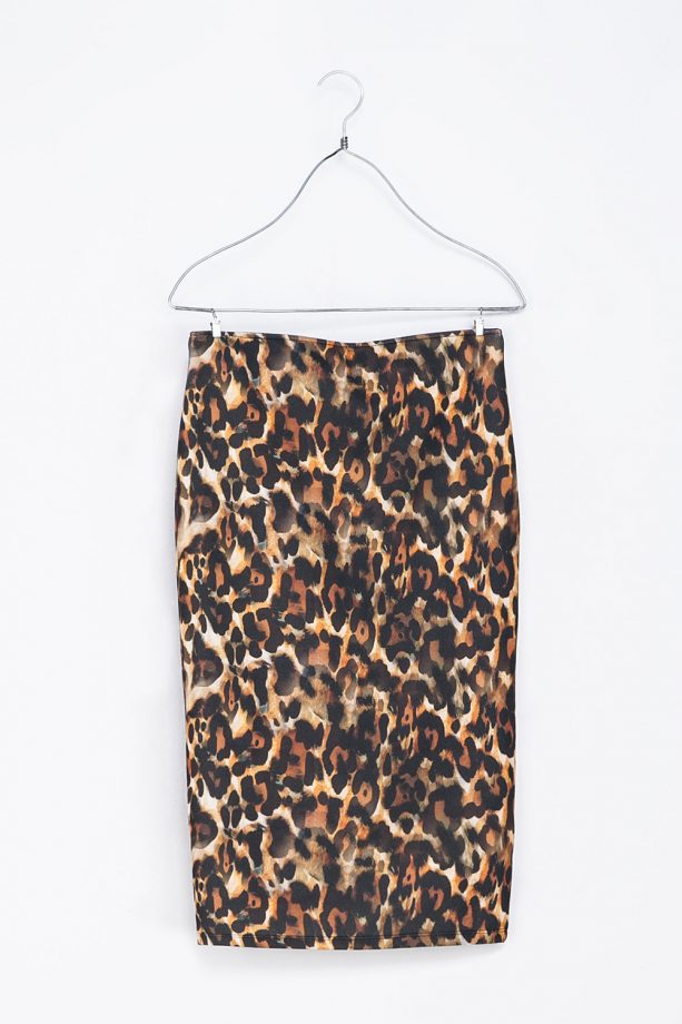 Zara Printed Midi Pencil Skirt, £17.99
