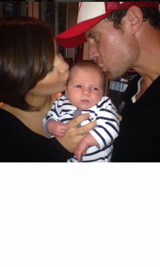 Parker Bridge: Frankie Sandford And Wayne Bridge's Adorable Baby Parker, 2013
