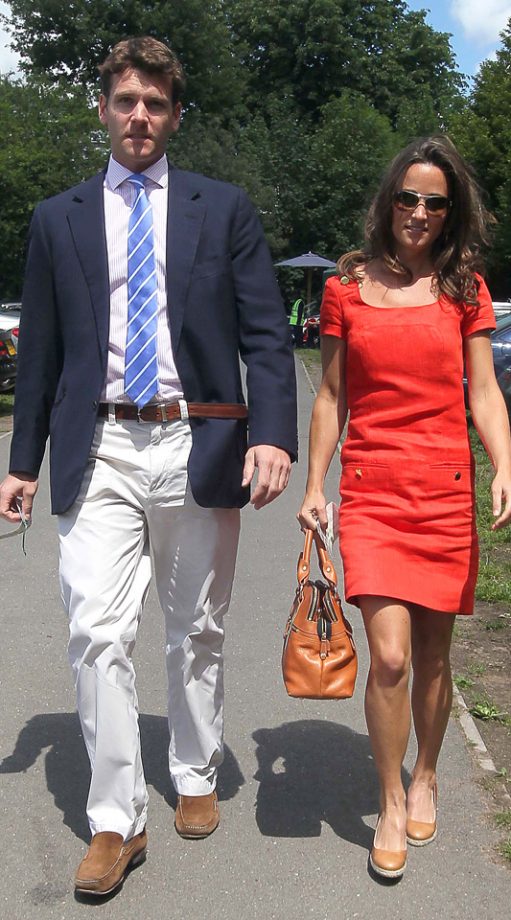 Pippa Middleton With Boyfriend Alex Louden At The Wimbledon Tennis Championships, 2011