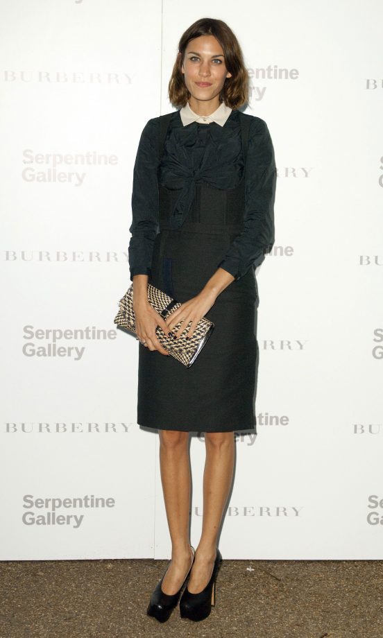 Alexa Chung Looks Demure At The Serpentine Gallery Summer Party, June 2011