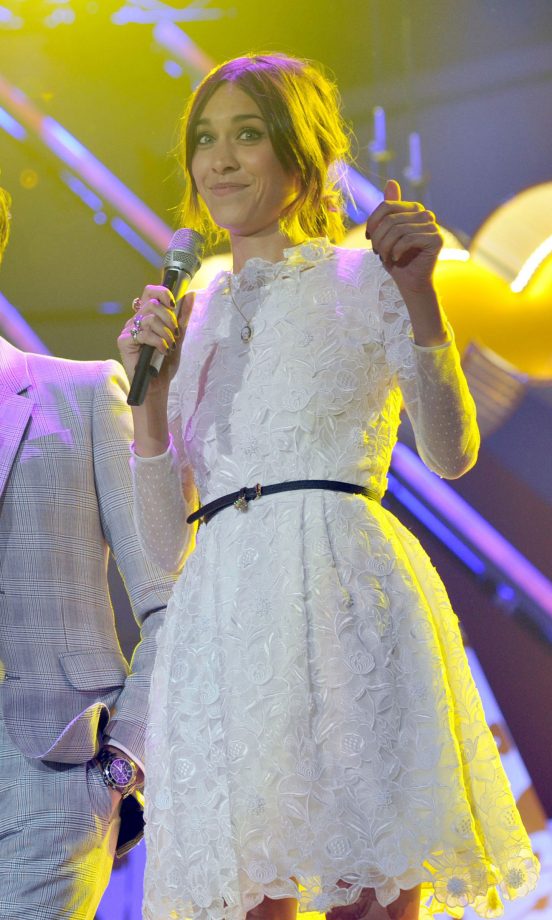 Alexa Chung Presenting At Wembley Arena, June 2011