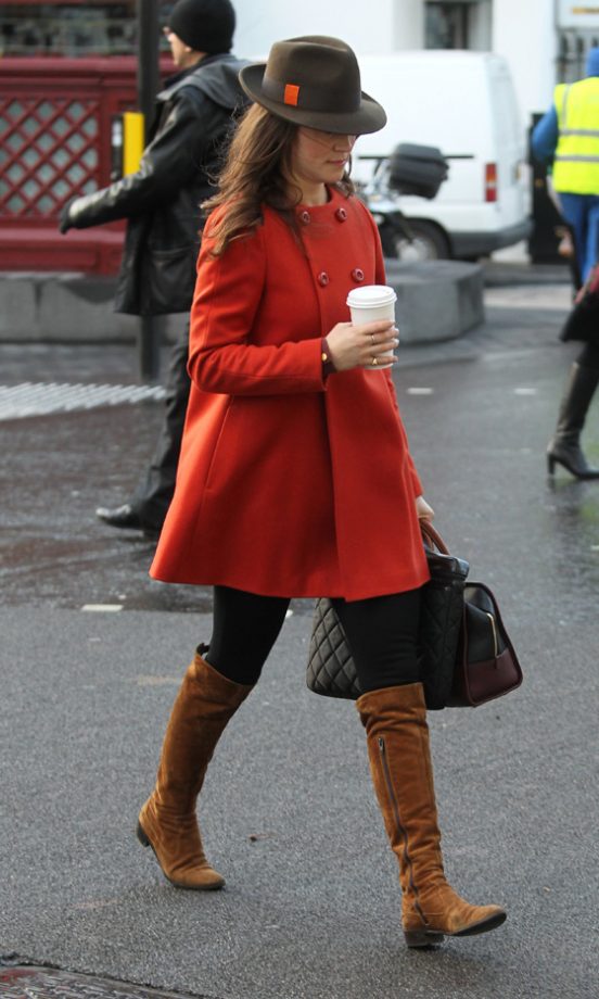 Looks Like Pippa Middleton Has Been Raiding The High Street Fashion Rails With Big Sis Kate Middleton - Her Fab Coat Is Just £79.99 From Zara