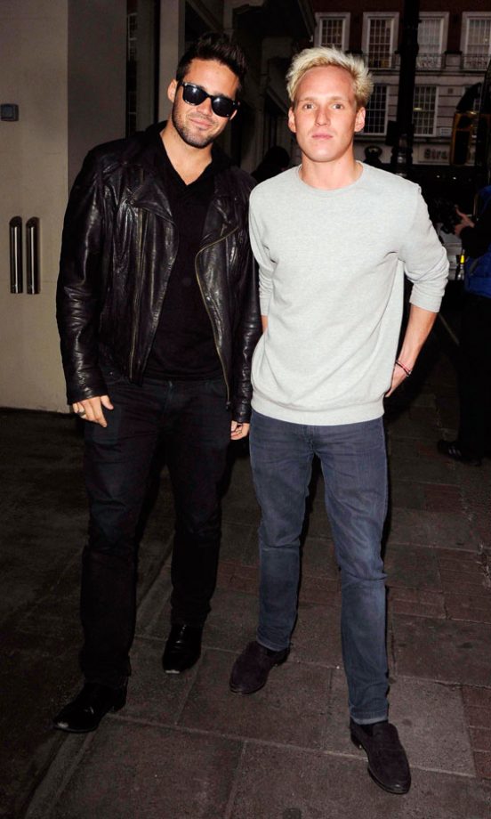 Spencer Matthews And Jamie Laing At The Cabin In The Woods Film Screening, 2012
