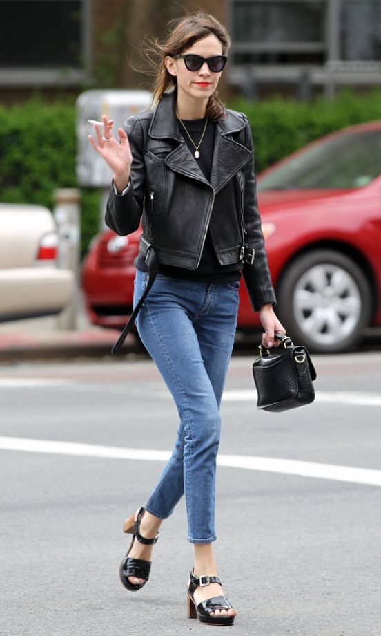 Alexa Chung Out In New York, May 2012