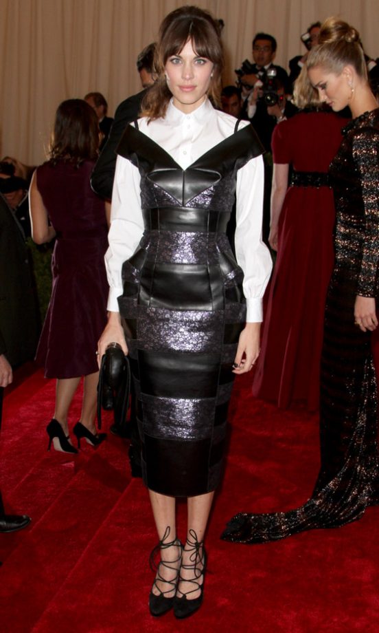 Alexa Chung At The Met Gala, May 2012